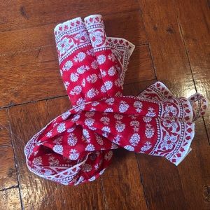 MADEWELL Red Printed Bandana Scarf
